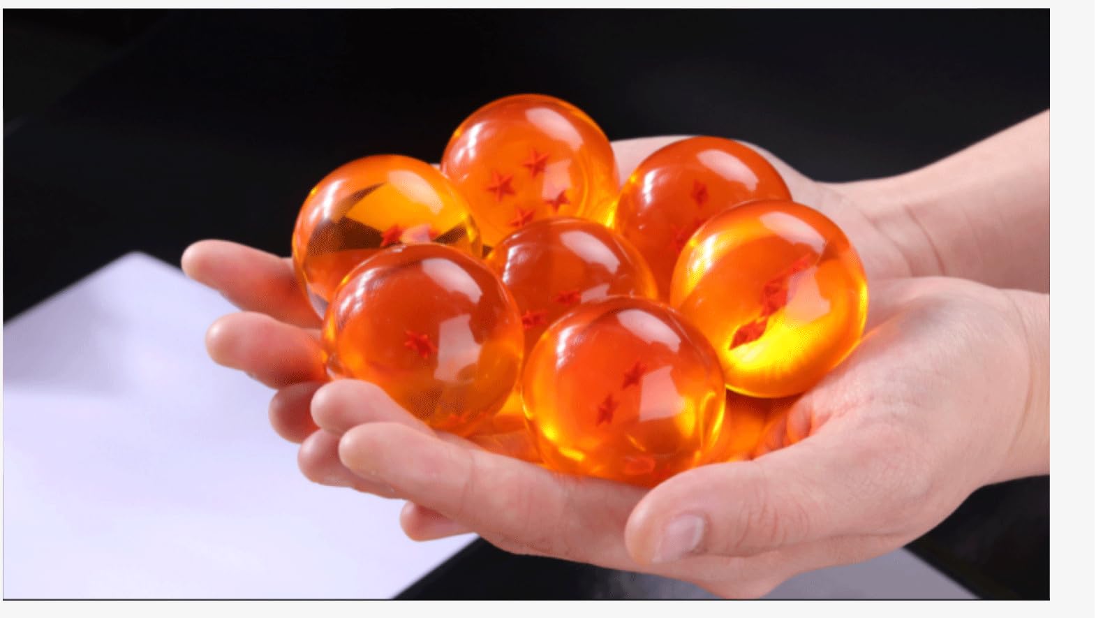 Amazon | TAKEY透明スタードラゴンボールセット 3.5/4.2/5.7/7.6cm